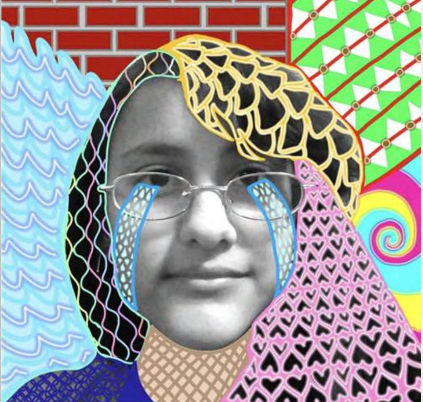 "Colors of the Mind" by Natalie Apodaca, Hanes Magnet School